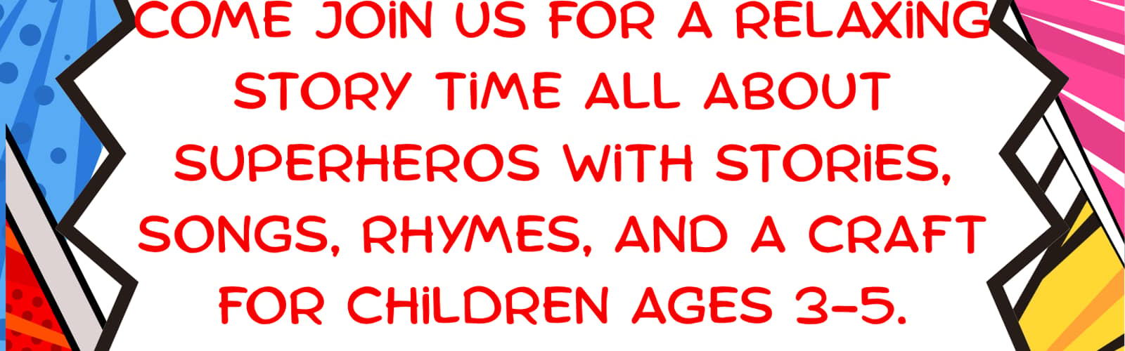 Preschool Storytime