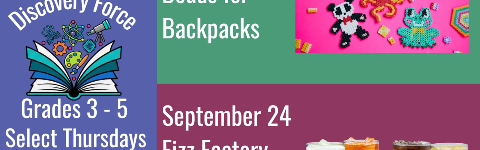 Discovery Force - Beads for Backpacks