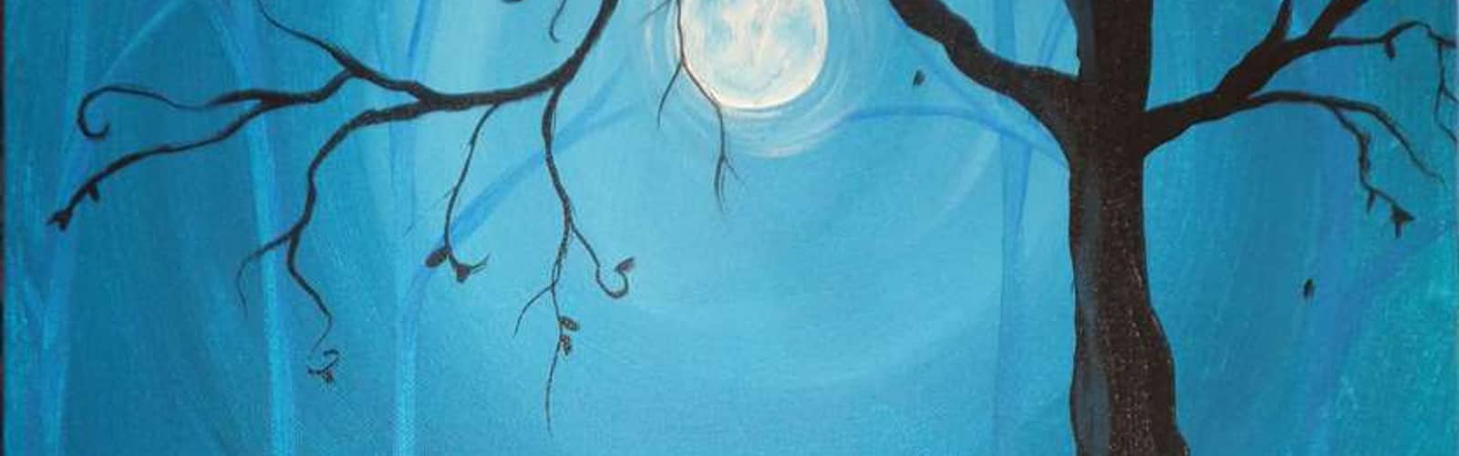 Paint and Sip: Moonlight Mischief 🌙🎃