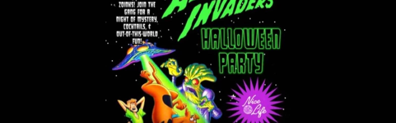 Nice Life Scooby Doo & The Alien Invaders Halloween Party