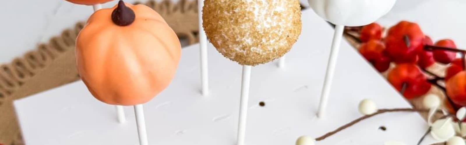 FALL CAKE POP WORKSHOP