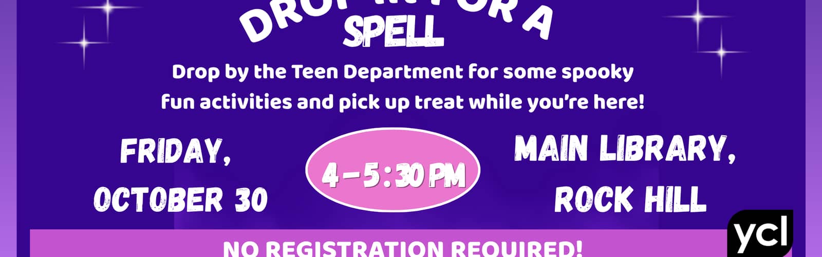 Drop In For A Spell