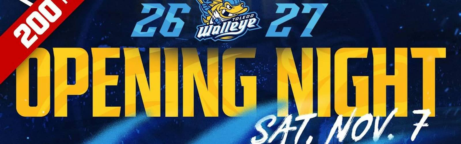Toledo Walleye Opening Night