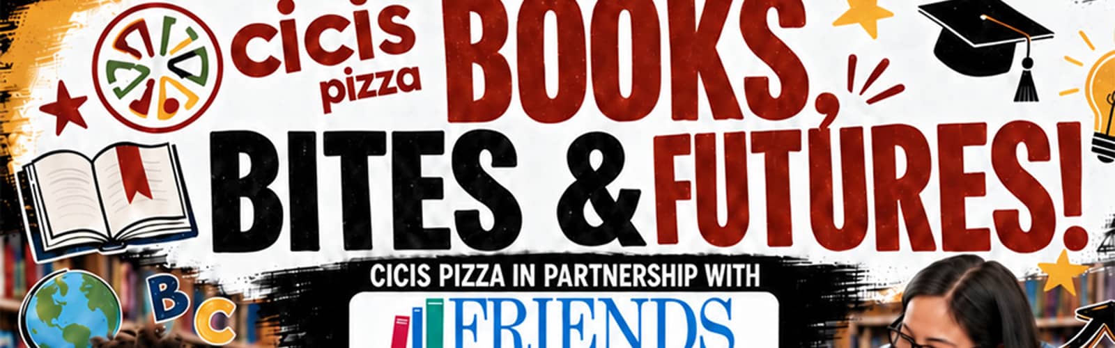 Cicis Pizza Fundraiser for Friends of the York County Library