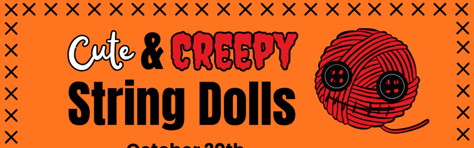 Cute ‘n Creepy String Dolls
