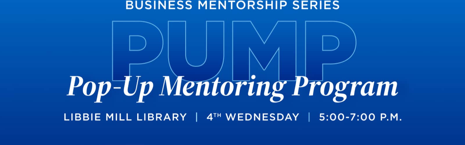 Henrico EDA's Pop-up Mentoring Program (PUMP)