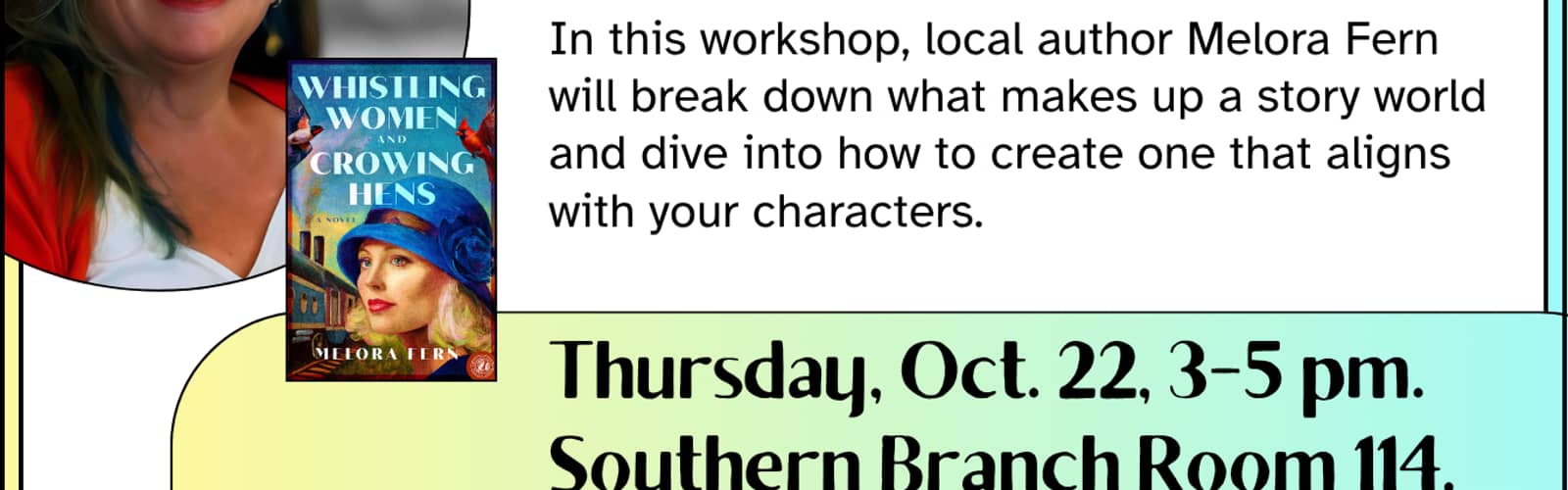 Weaving Your Story World: Workshop with Author Melora Fern