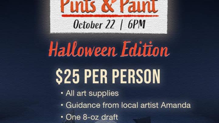 Pints & Paint Halloween Edition