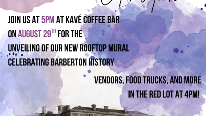 Barberton History Mural Unveiling