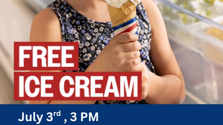 FREE ICE CREAM AT SUMMIT MALL