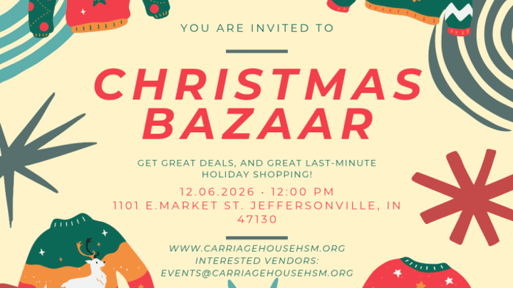 Christmas Bazaar and Open House