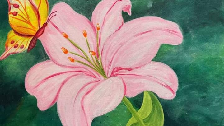 Paint and Sip: New Beginnings Bloom