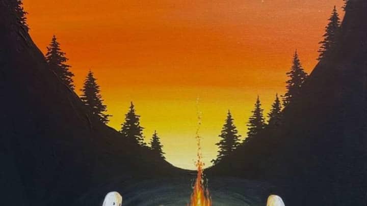 Paint and Sip: Campfire Ghost Stories