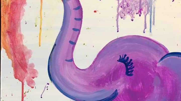Paint and Sip: Ele-fun!