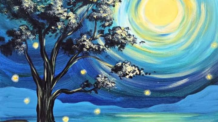 Paint and Sip: Enchanted Moonlight
