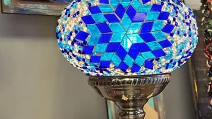 Turkish Mosaic Lamp Class at Art Near Speed Park