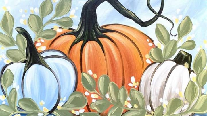 Paint and Sip: Pumpkin Trio