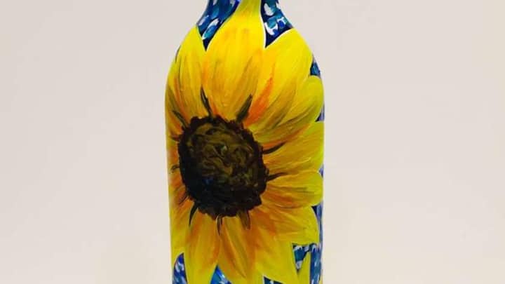 Paint and Sip: Starry Night Sunflowers