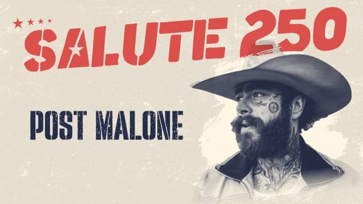 Salute 250 with Post Malone and Hardy