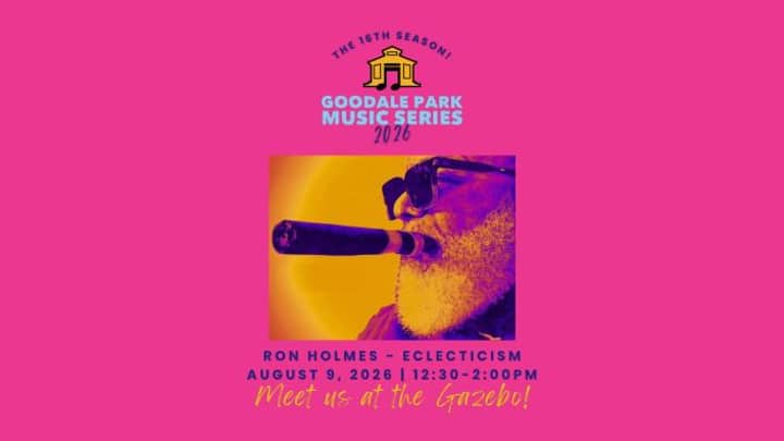 Ron Holmes -Eclecticism at the Goodale Park Music Series