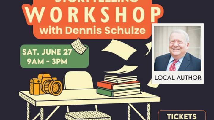 â€˜Tell Me Your Storyâ€™ Storytelling Workshop with Dennis Schulze