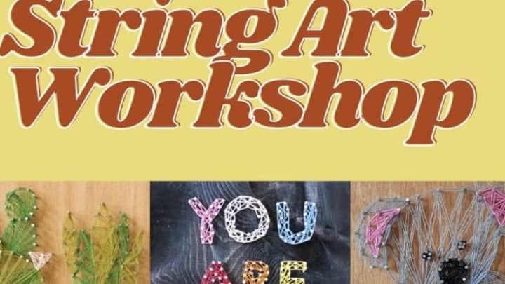 "Custom String Art Workshop"