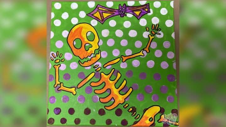 Pop Art Skeleton