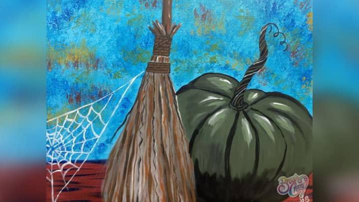 Pumpkin and Broom
