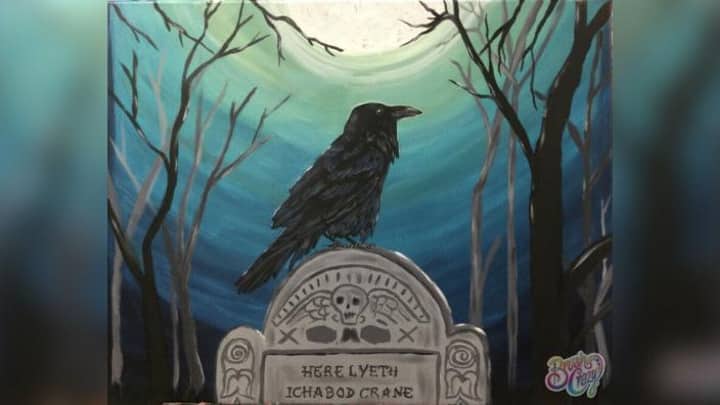 Crow in the Cemetary