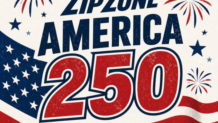 Celebrate America's 250th B-Day at ZipZone!