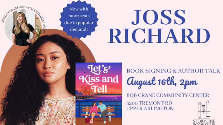 Storyline Presents: Author Talk and Signing with Joss Richard