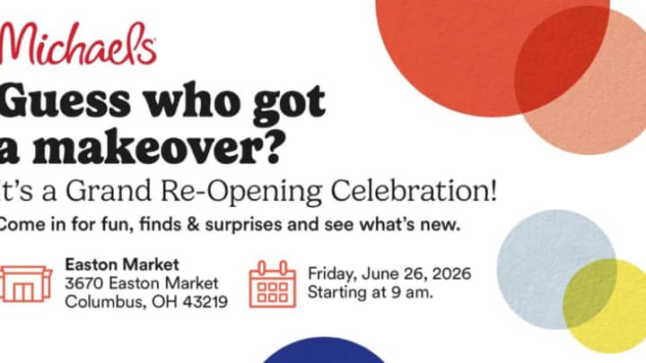Easton Community Invited to Celebrate Michaels’ New Store Format with Free Family Fun
