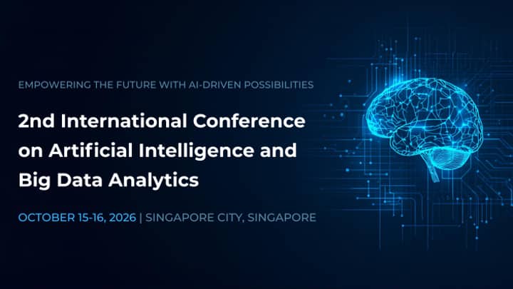 2nd International Conference on Artificial Intelligence and Big Data Analytics