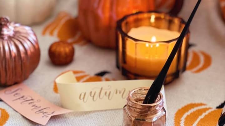 Modern Calligraphy & Pumpkin Lettering for Beginners at Grove City Brewing Company