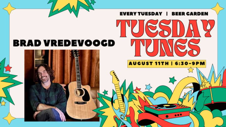 Tuesday Tunes, Brad Vredevoogd