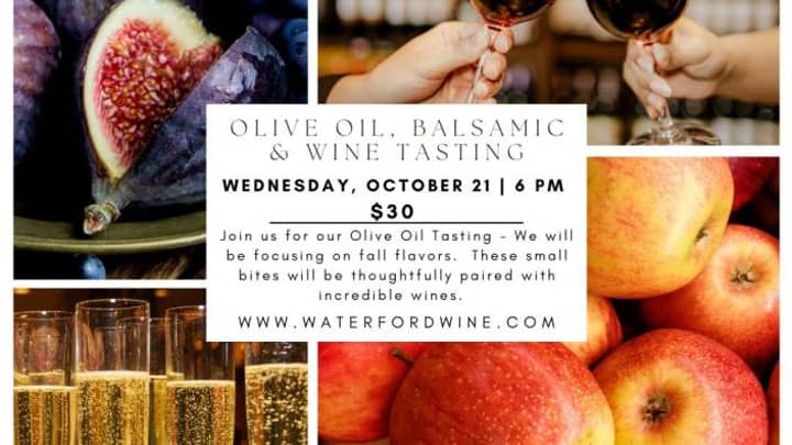 Fall Olive Oil, Balsamic & Wine Tasting Experience with Oliva di Vita