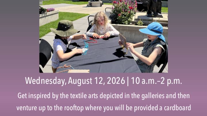 Kids' Art Day at the Grohmann Museum