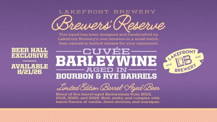 Brewers' Reserve #14 Cuvée Barleywine Release