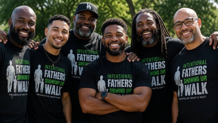 Intentional Dads Showing Up Walk