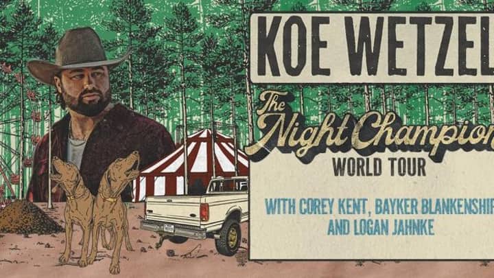 Koe Wetzel: The Night Champion World Tour
