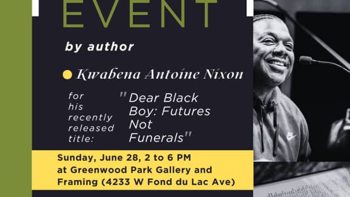 Mindful Mondays MKE Presents: Meet the Author, Kwabena Antoine Nixon