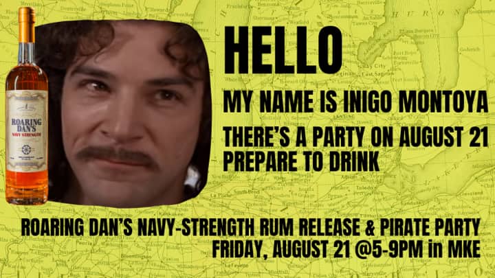 Roaring Dan's Navy-Strength Flavored Rum Release Party!