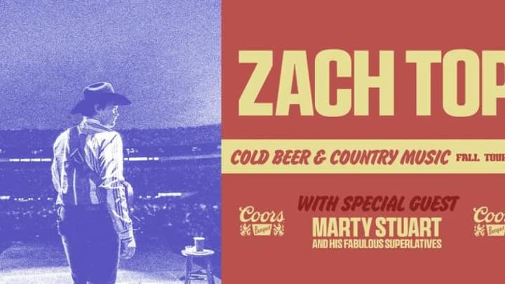 Zach Top: Cold Beer & Country Music Fall Tour 2026
