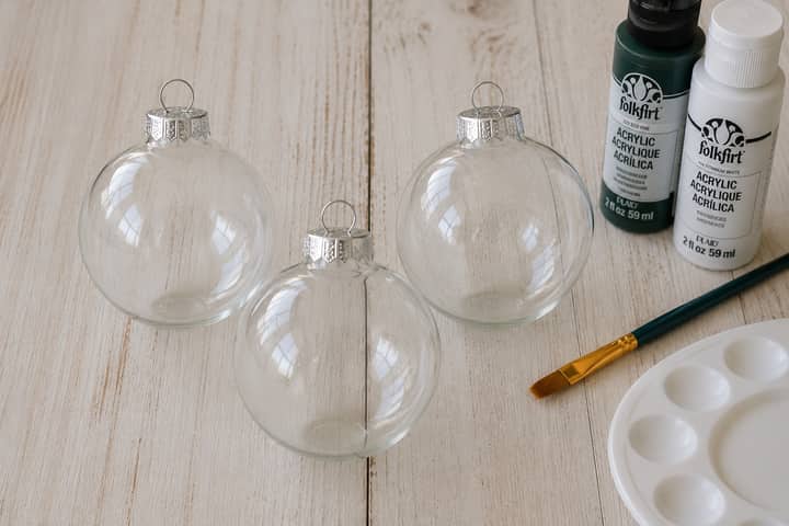 Paint a Winter Ornament