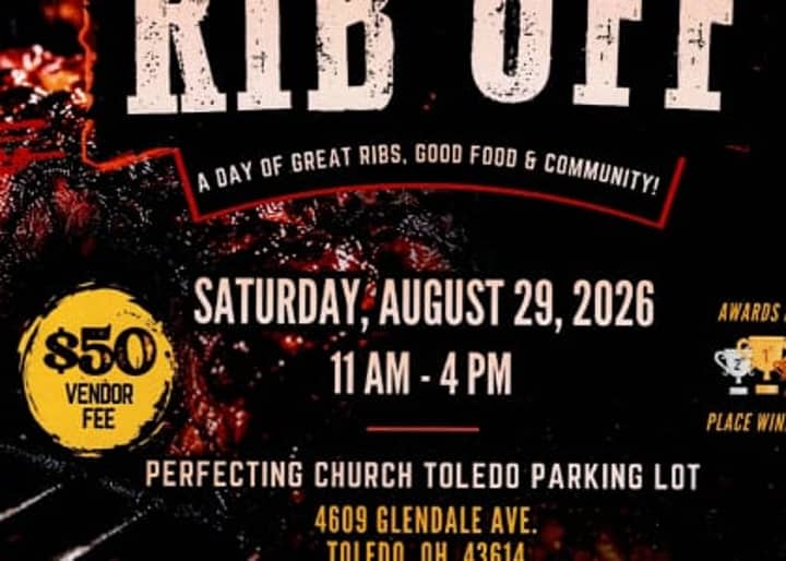 4th ANNUAL RIB OFF PERFECTING CHURCH TOLEDO