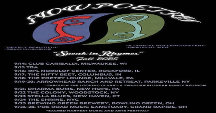 FlowPoetry Fall Tour 2025 "Speak In Rhymes"