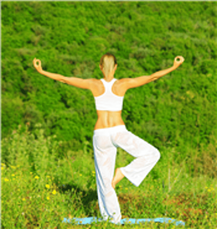 Yoga Poses in the Park