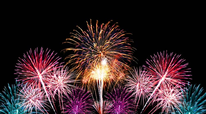 Fireworks at Nashville Shores