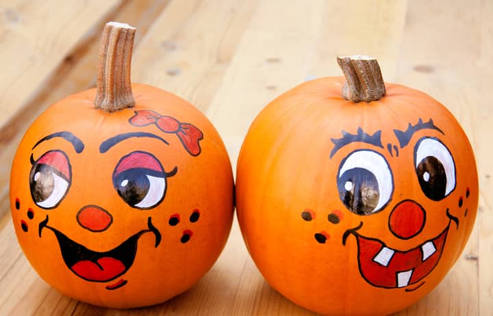Pumpkin Painting at Fairview Library