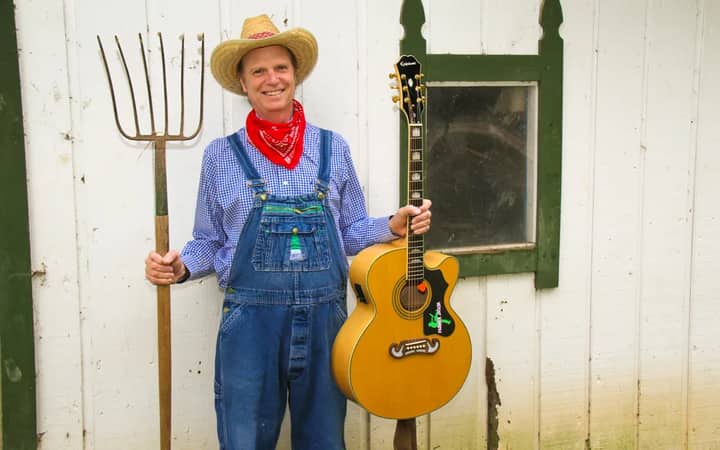 Farmer Jason at Brentwood Library
